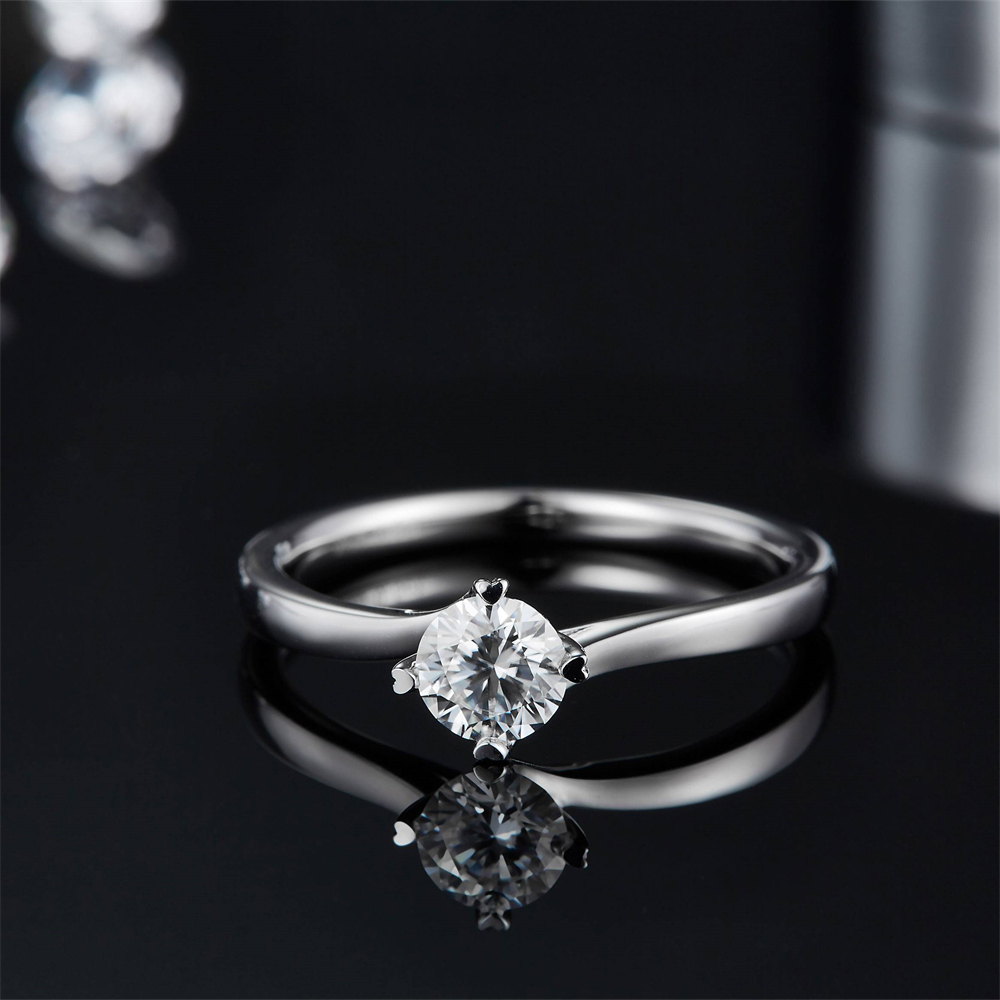 Moissanite Wedding Bands