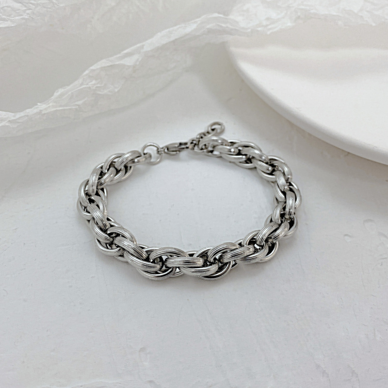 Men Steel Cable Bracelet