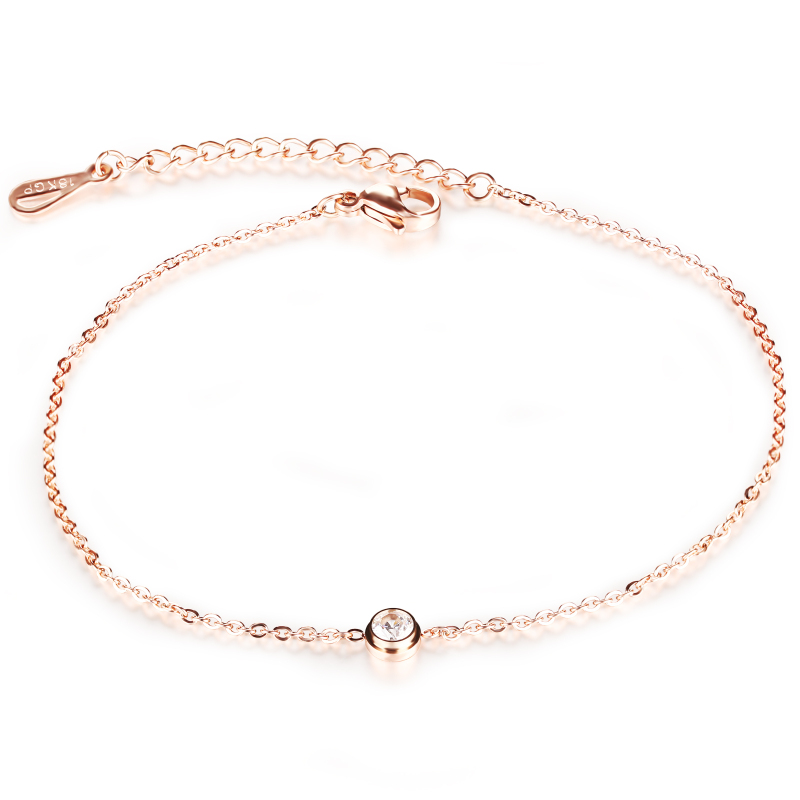 Gold Stainless Steel Anklet