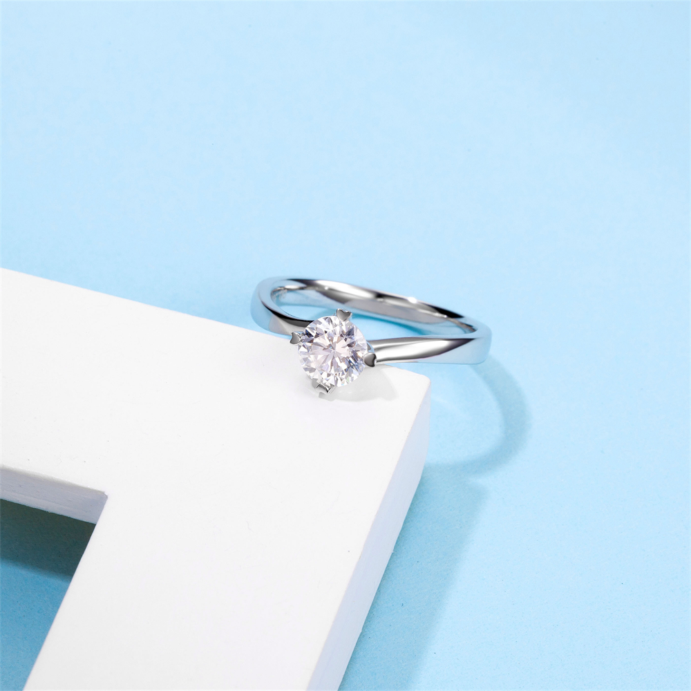 Moissanite Wedding Bands