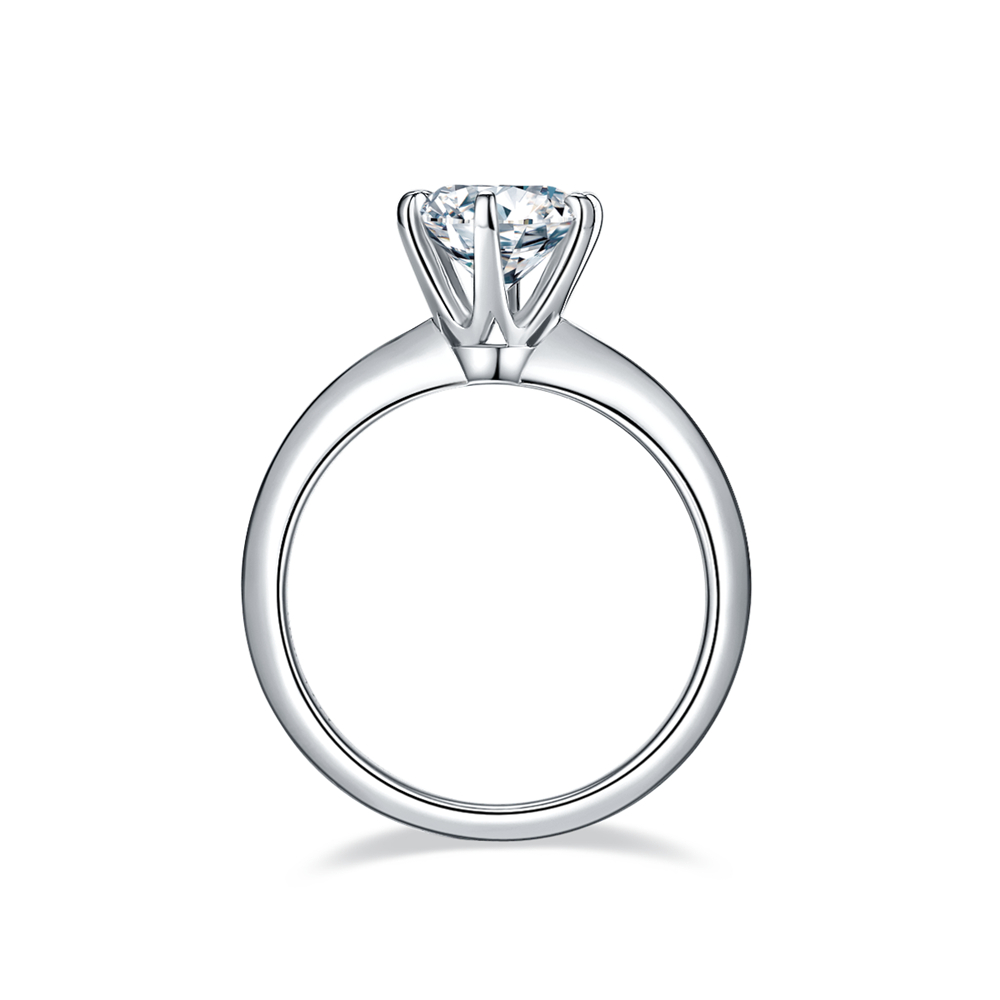 Moissanite Diamond Rings