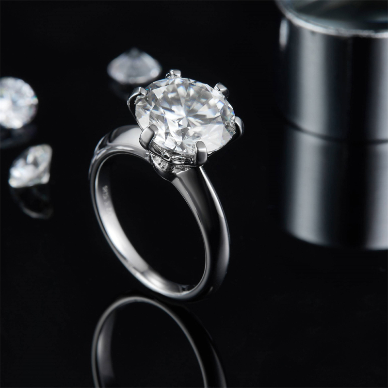 Affordable Moissanite Engagement Rings