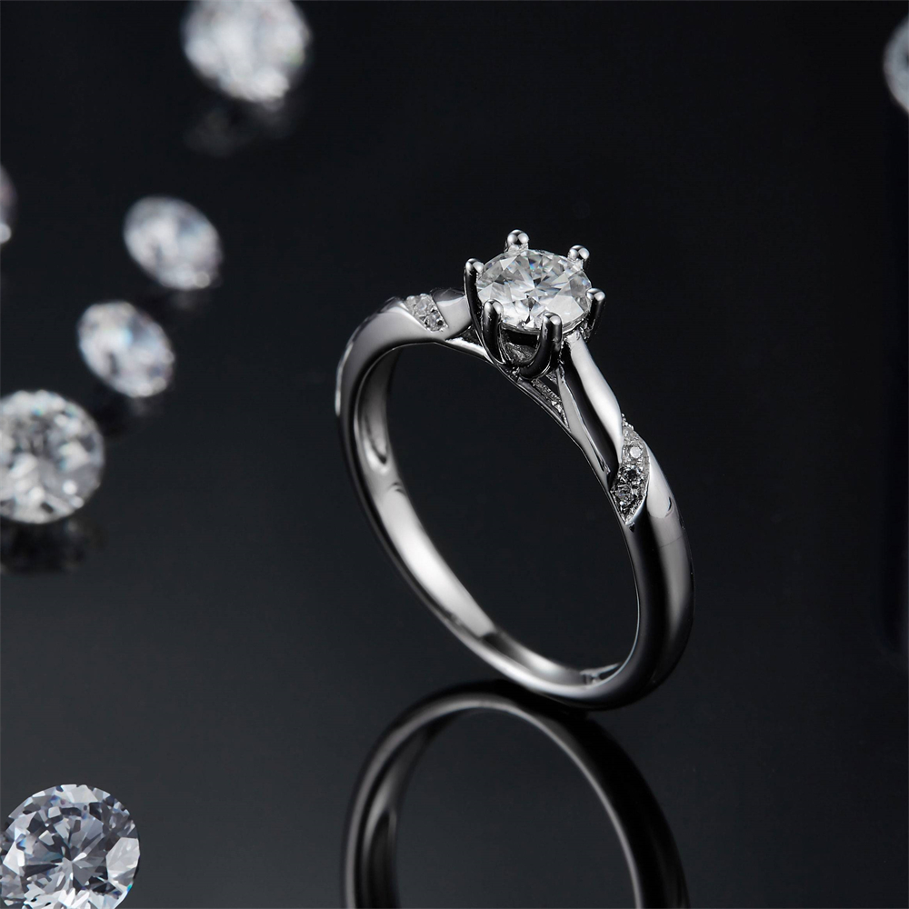 Unique Moissanite Engagement Rings