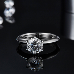 Moissanite Diamond Rings