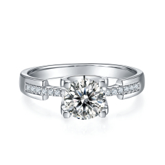 5 Carat Moissanite Ring