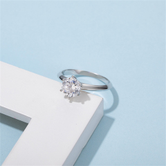 Moissanite Diamond Rings