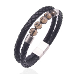 Mens braided bracelet