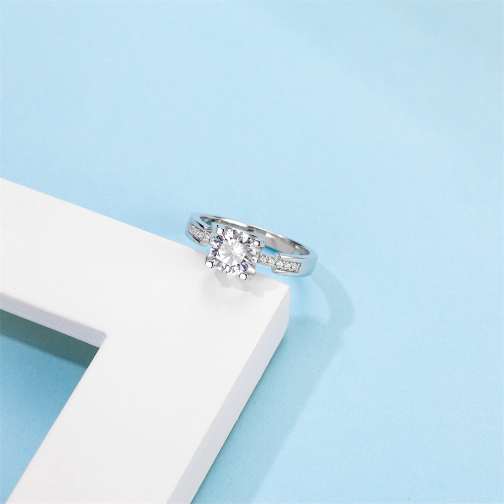 5 Carat Moissanite Ring