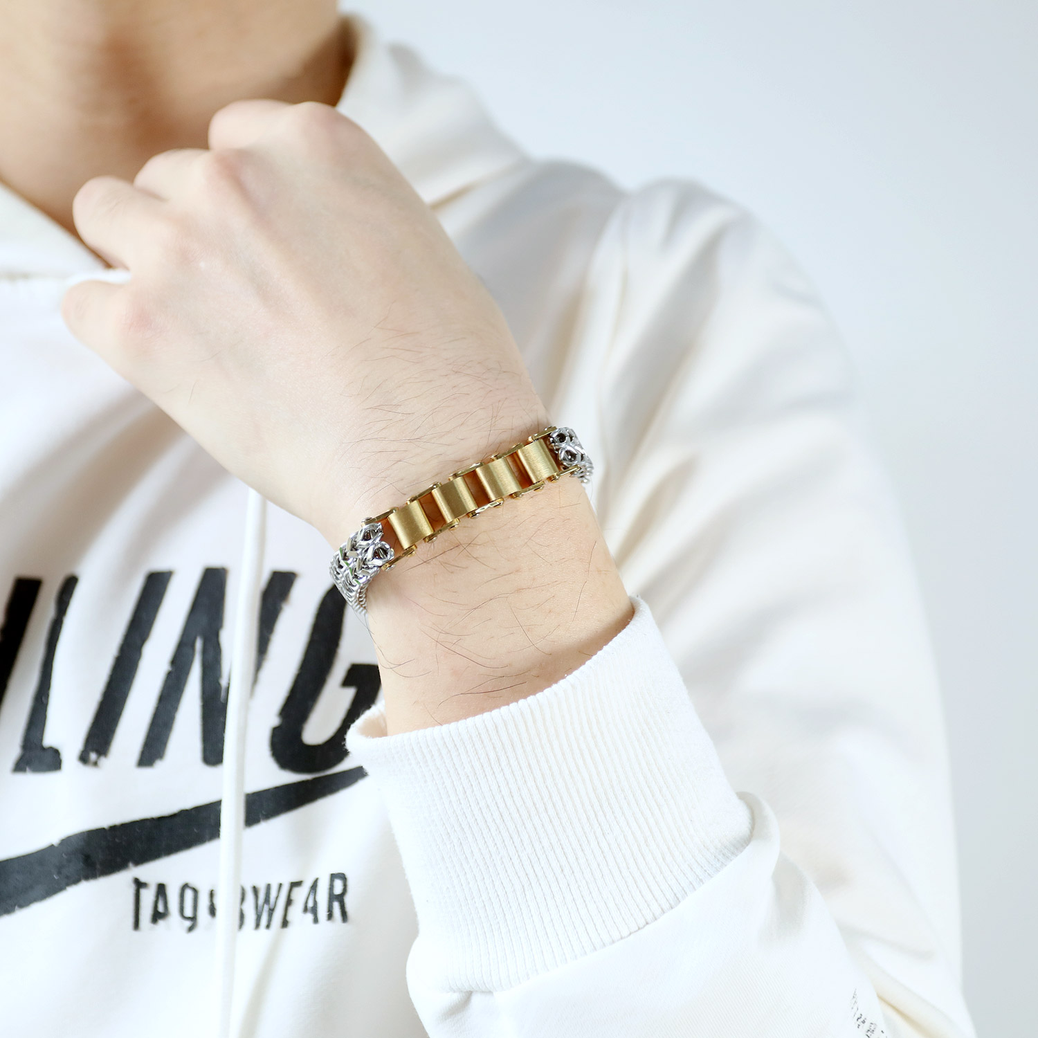 Gold Plated Stainless Steel Bracelet