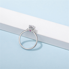 Moissanite Vintage Engagement Rings