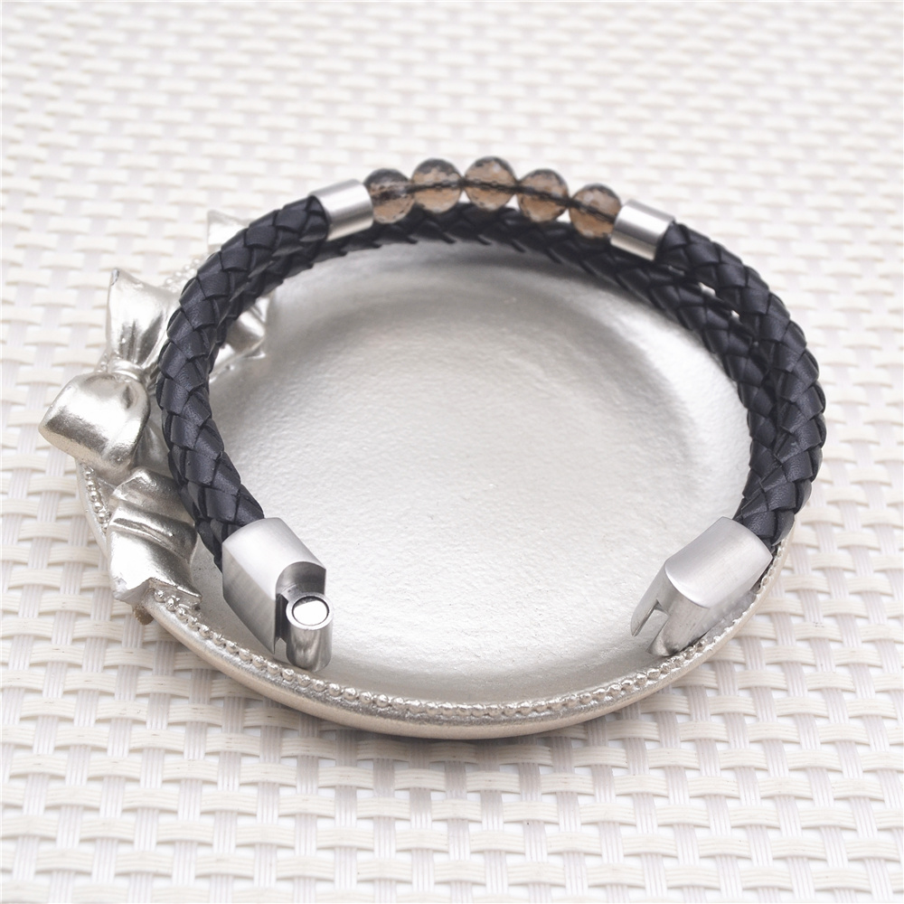 Mens braided bracelet