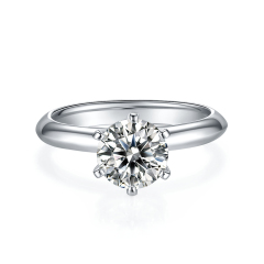 Moissanite Diamond Rings