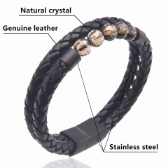 Mens braided bracelet