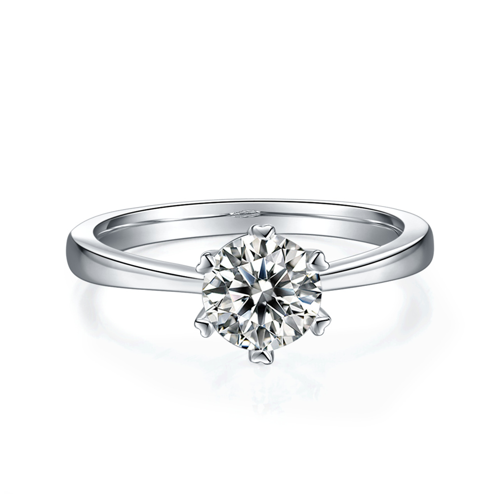 Moissanite Wedding Rings