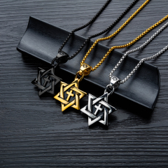 Stainless Steel Pentagram Necklace