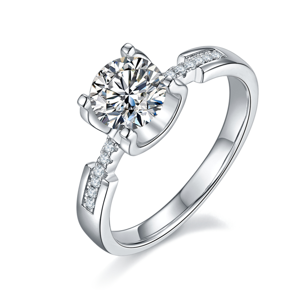 5 Carat Moissanite Ring