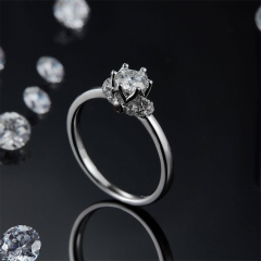 Moissanite Vintage Engagement Rings