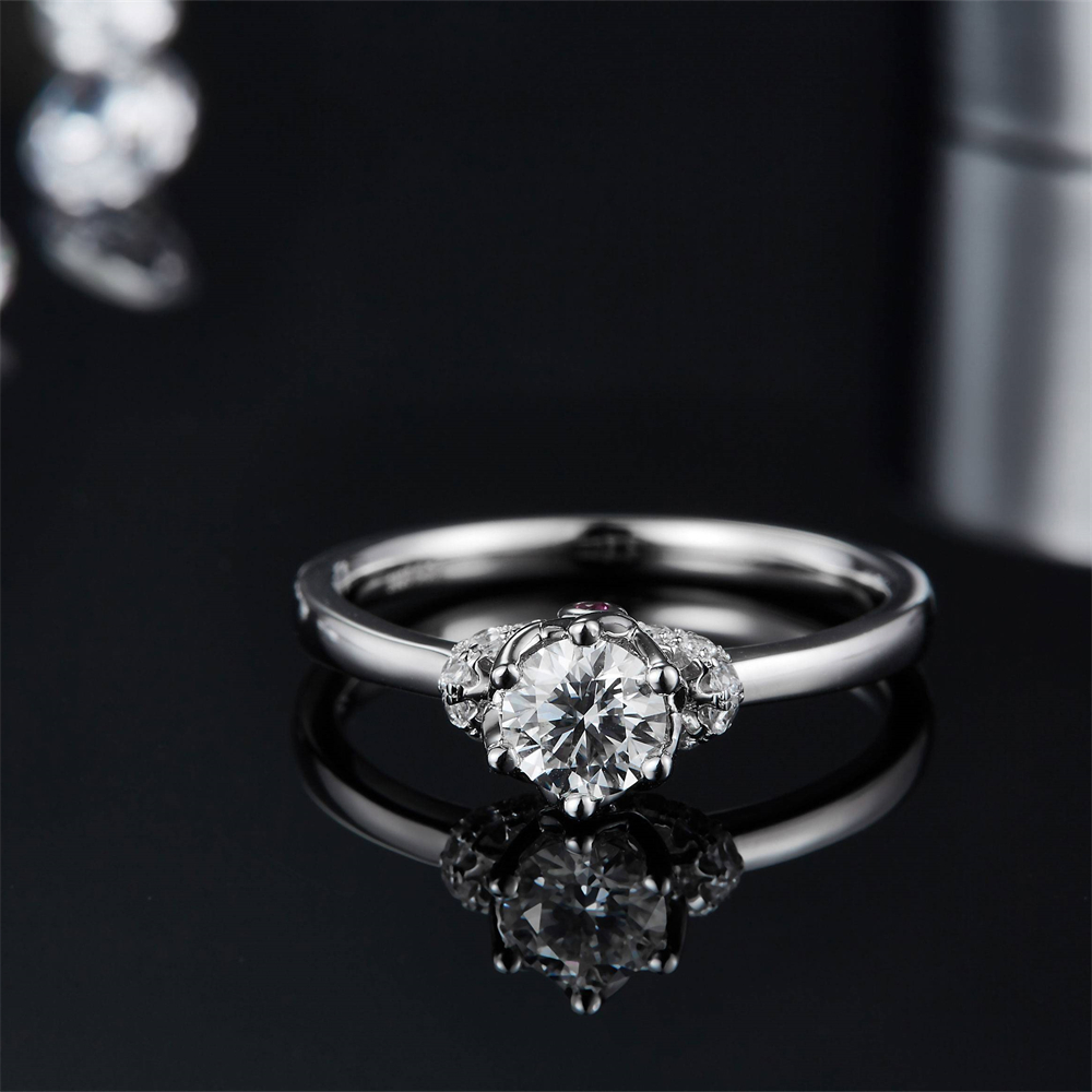 Moissanite Vintage Engagement Rings