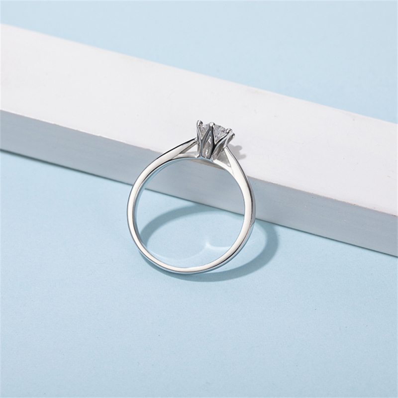 Promise Moissanite Rings