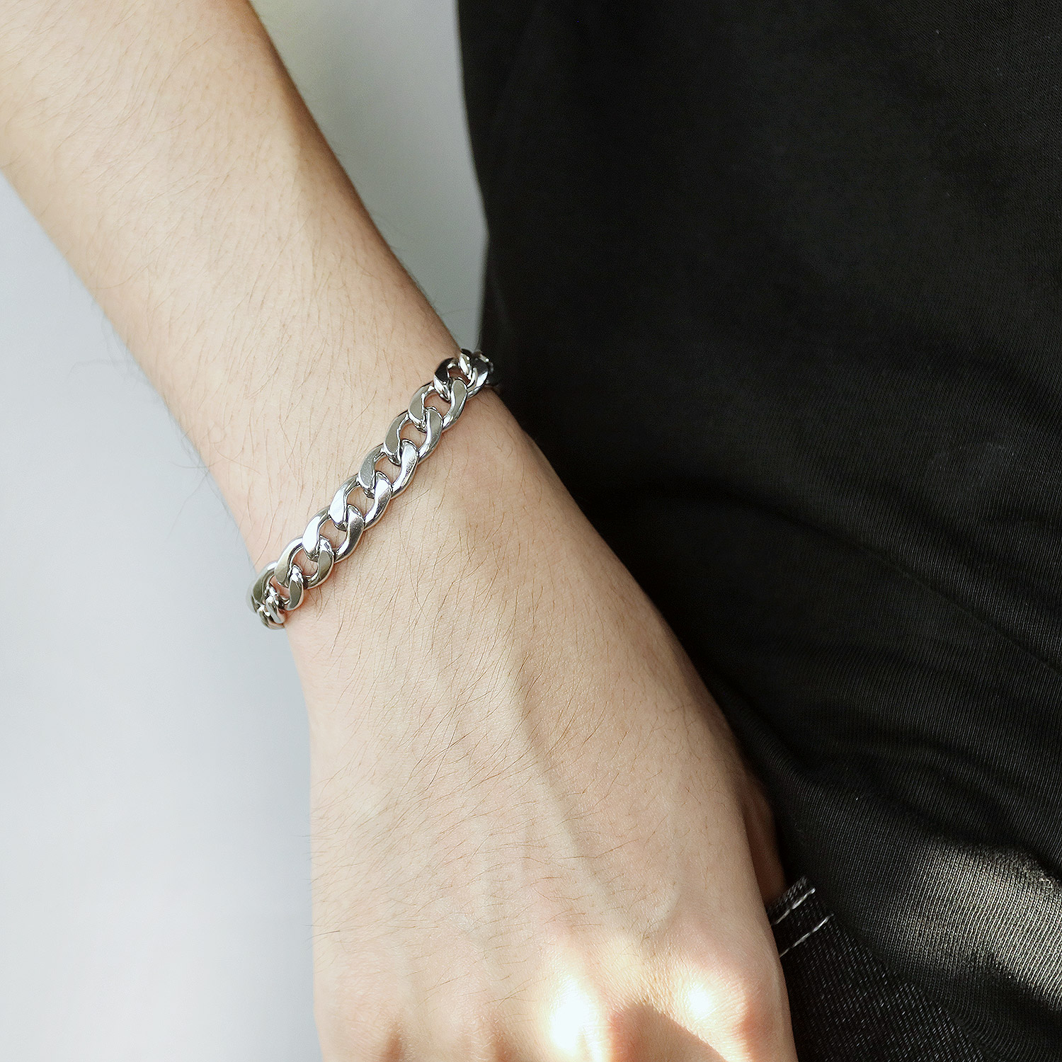 Silver Stainless Steel Bracelet