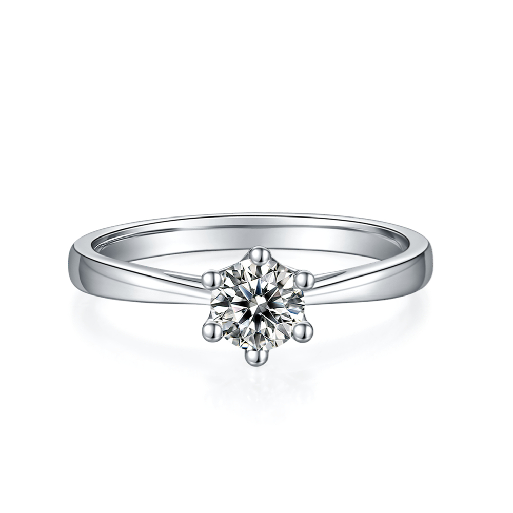 Promise Moissanite Rings