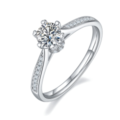 Moissanite Diamond Engagement Rings