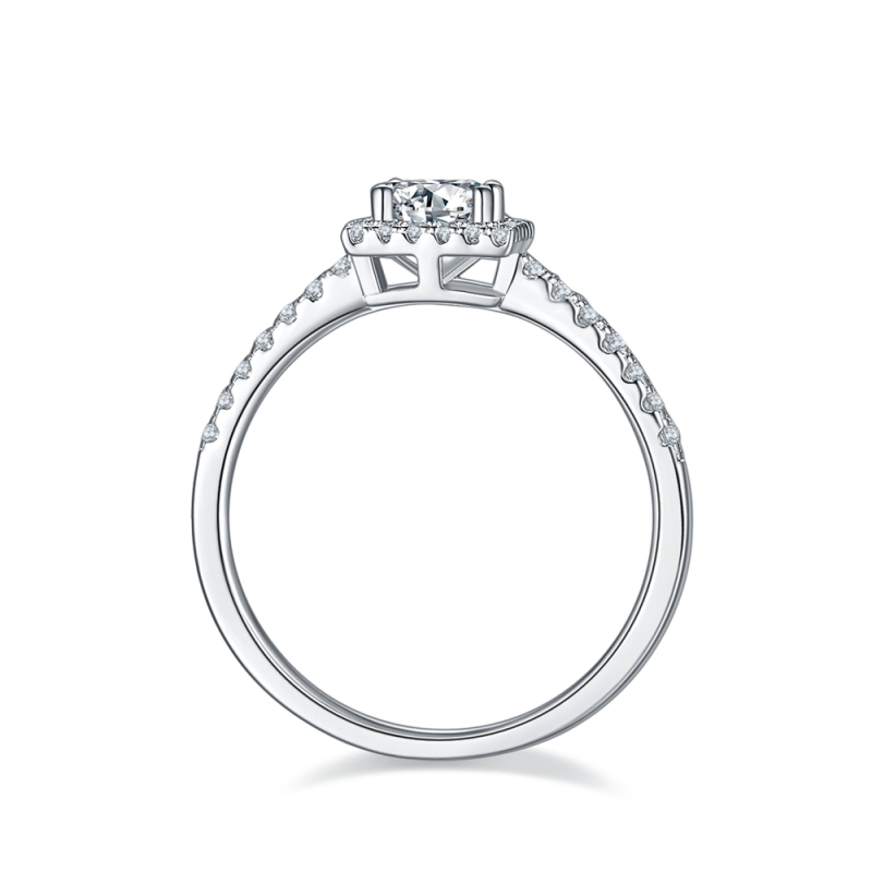 Moissanite Eternity Ring