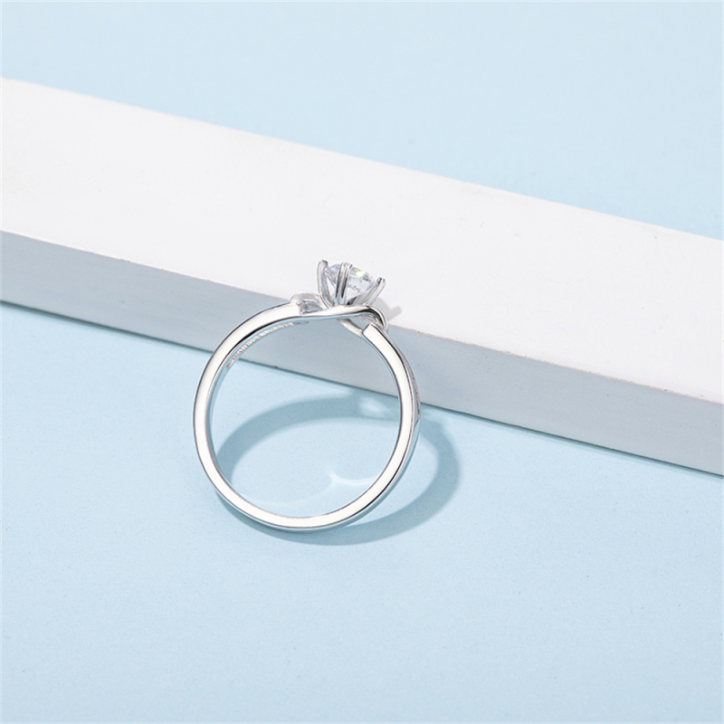 Moissanite Stacking Rings