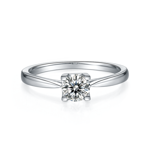 Moissanite Halo Engagement Rings