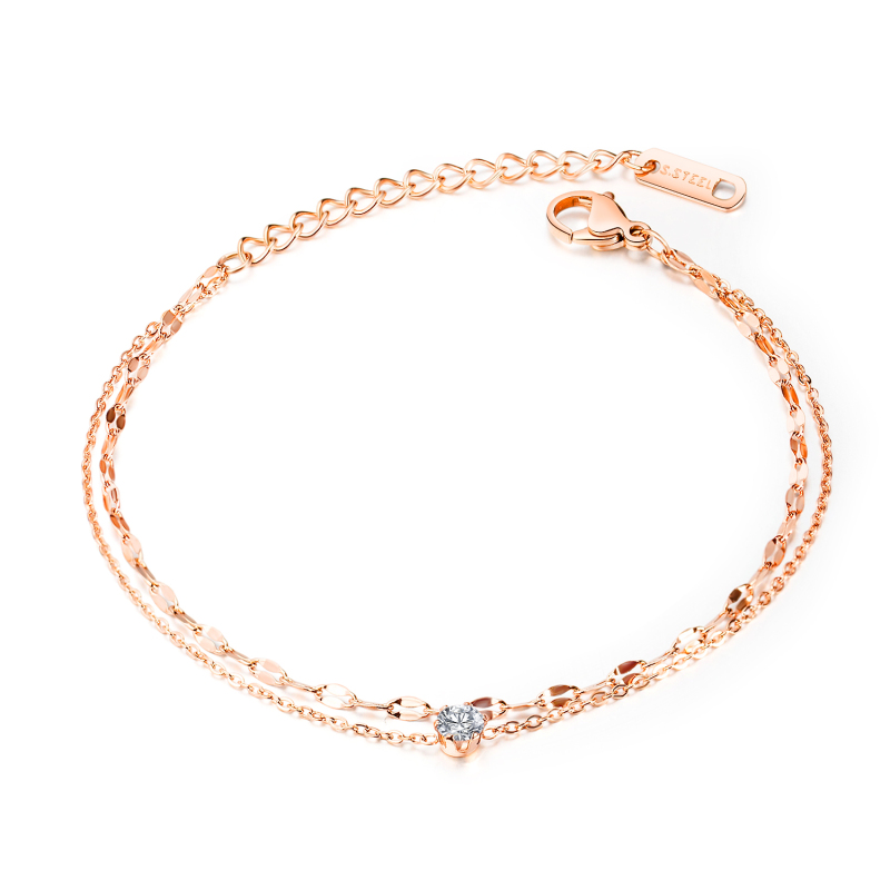 Dainty Gold Silver Color Anklet