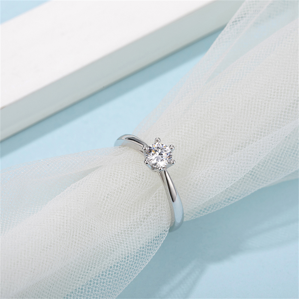 Promise Moissanite Rings