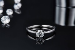 Moissanite Halo Engagement Rings