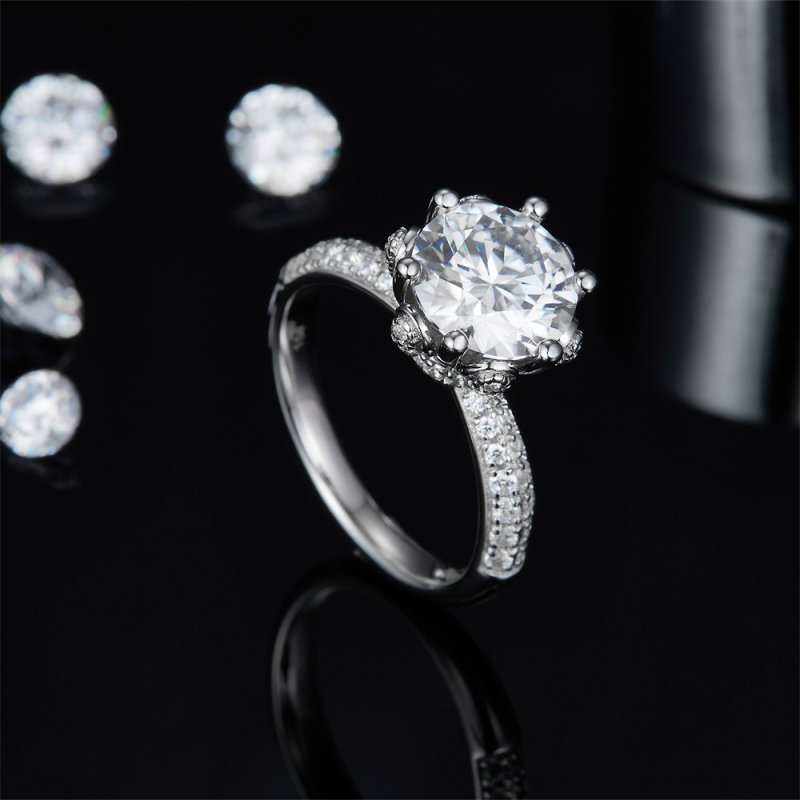 Moissanite Cocktail Rings