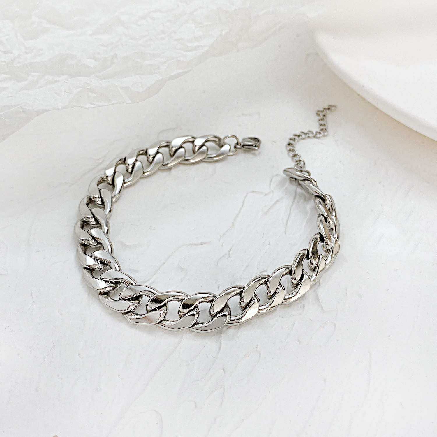 Silver Stainless Steel Bracelet