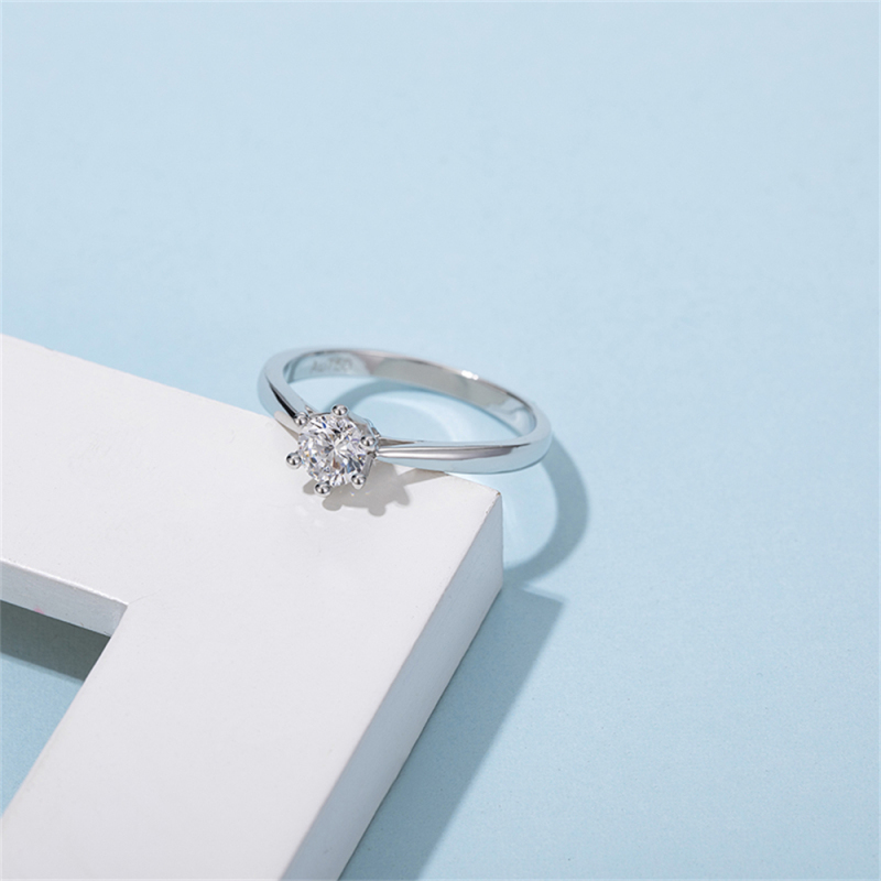 Promise Moissanite Rings