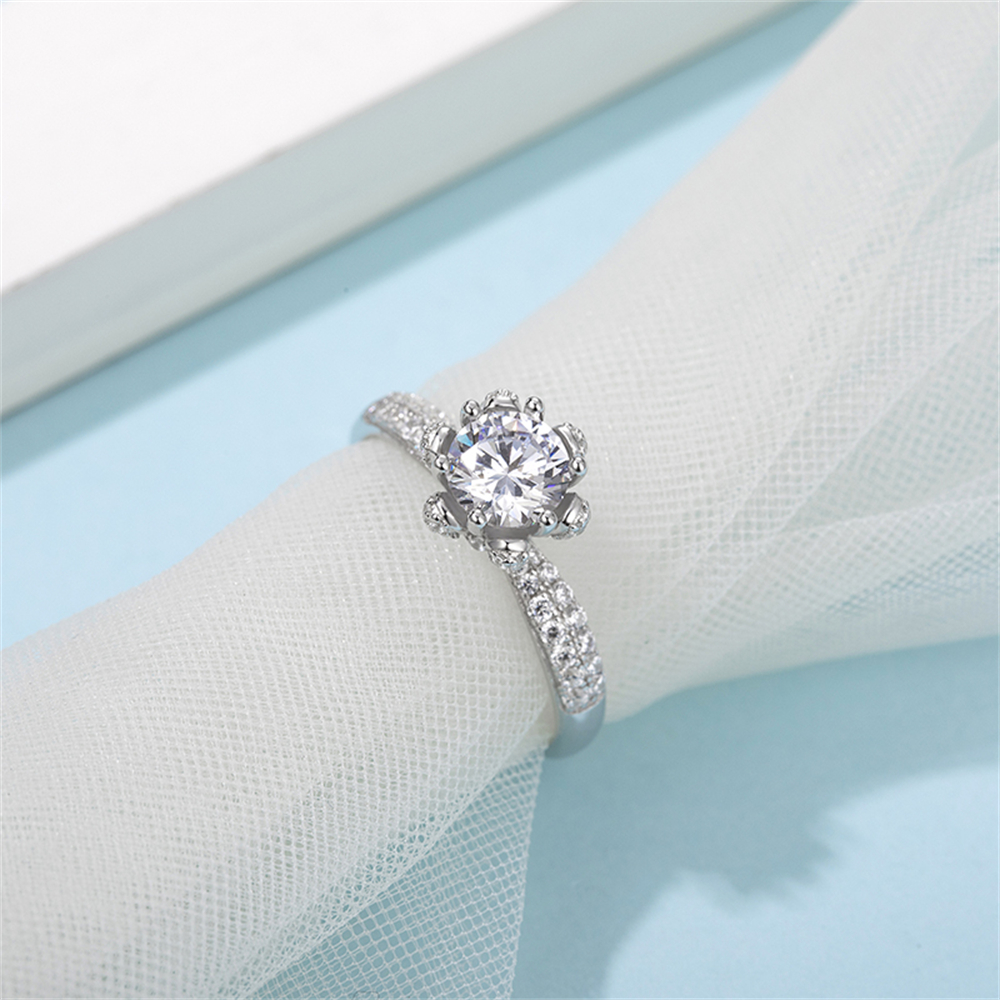 Charles Winston Moissanite Rire Rings