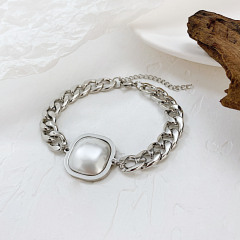 Stainless Steel Charm Bracelet