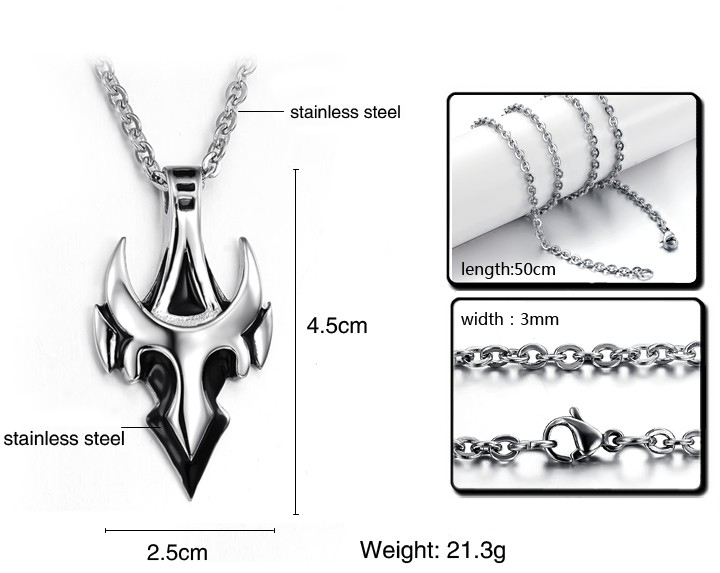 Mens Stainless Steel Necklace