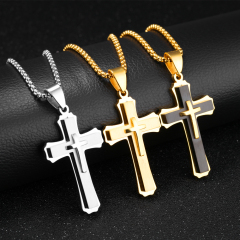 Stainless Steel Cross Pendant