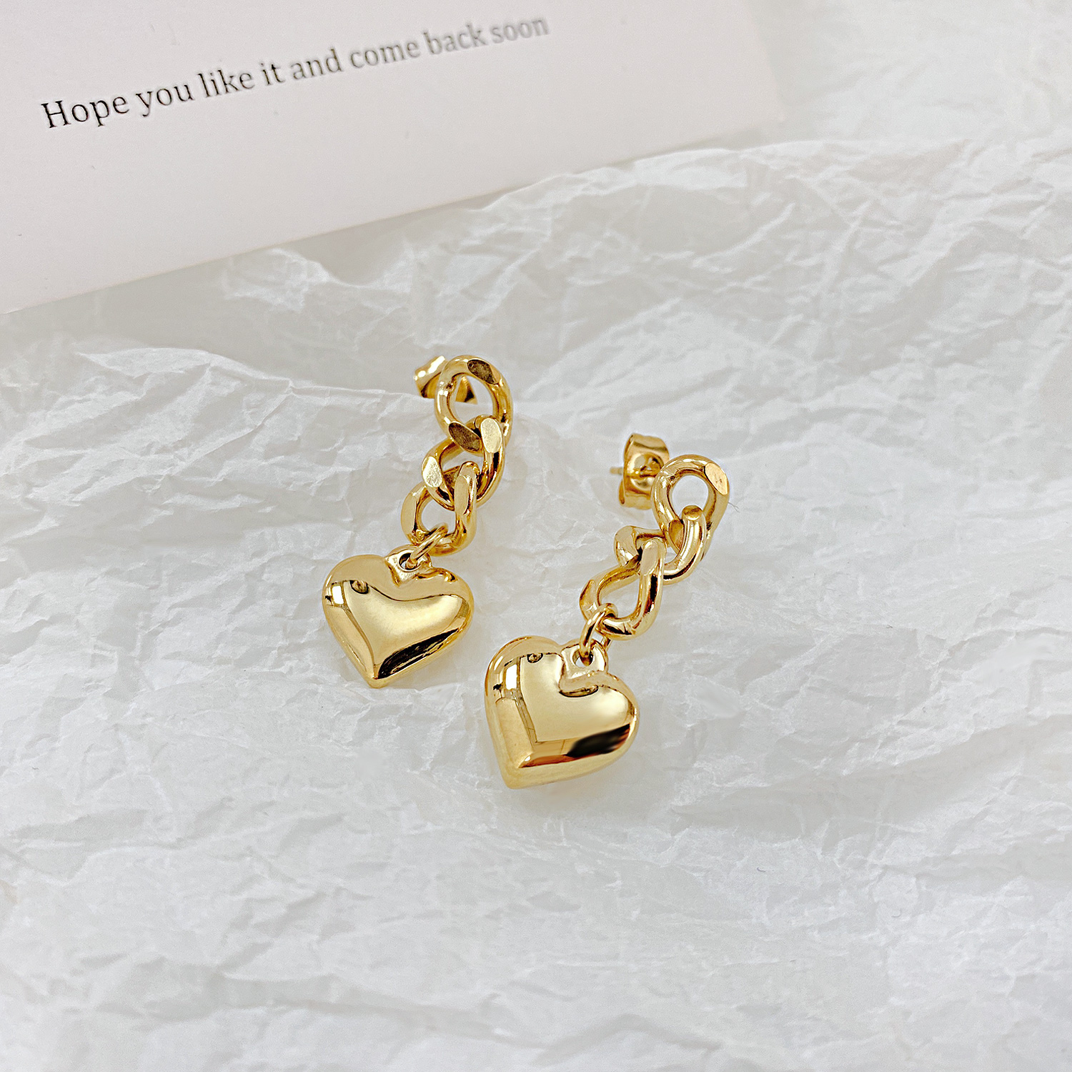 Luxury Heart Fashion Earrings