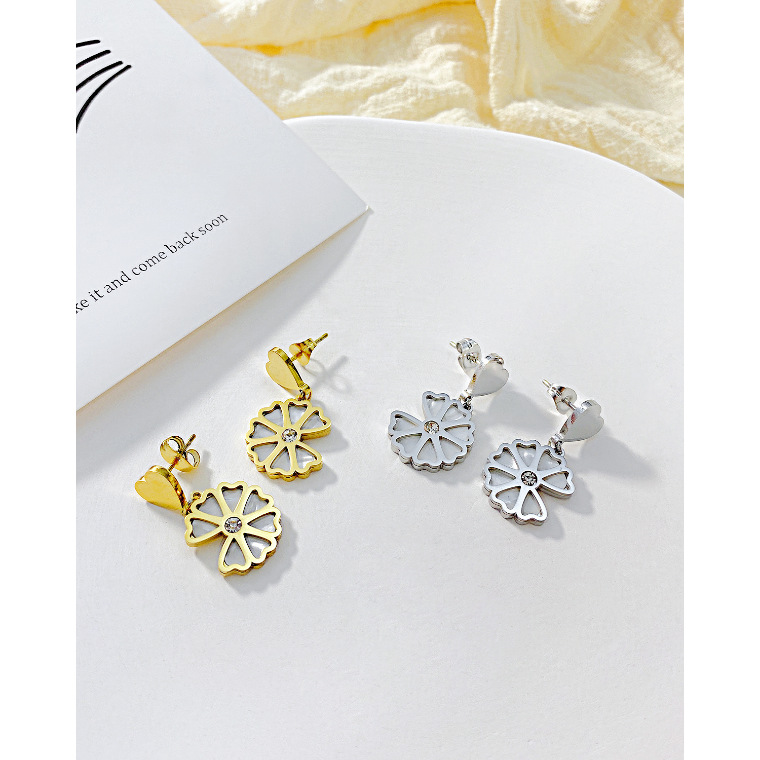 Stylish Crystal Earrings