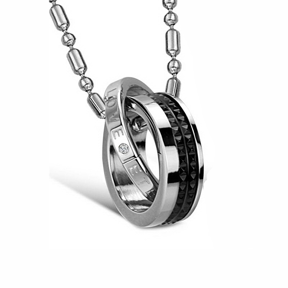 Stainless Steel Couple Necklace