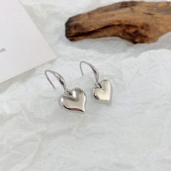 Love Heart Stainless Steel Earrings