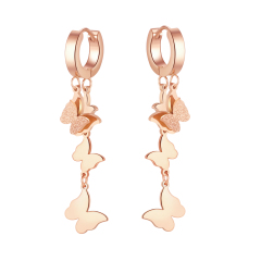 Shein Butterfly Drop Earrings