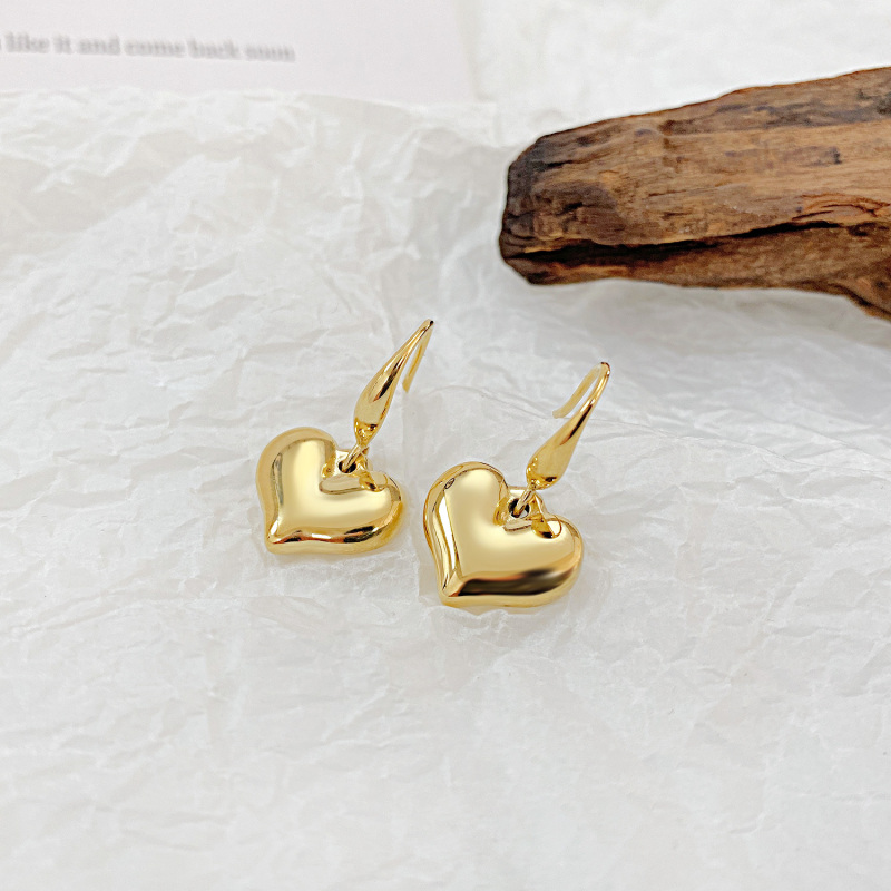 Love Heart Stainless Steel Earrings