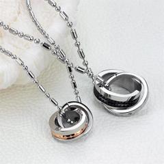 Stainless Steel Couple Necklace