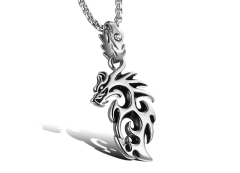 Stainless Steel Dragon Necklace