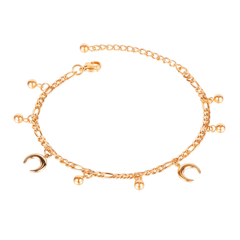 The Gold Moon Anklet