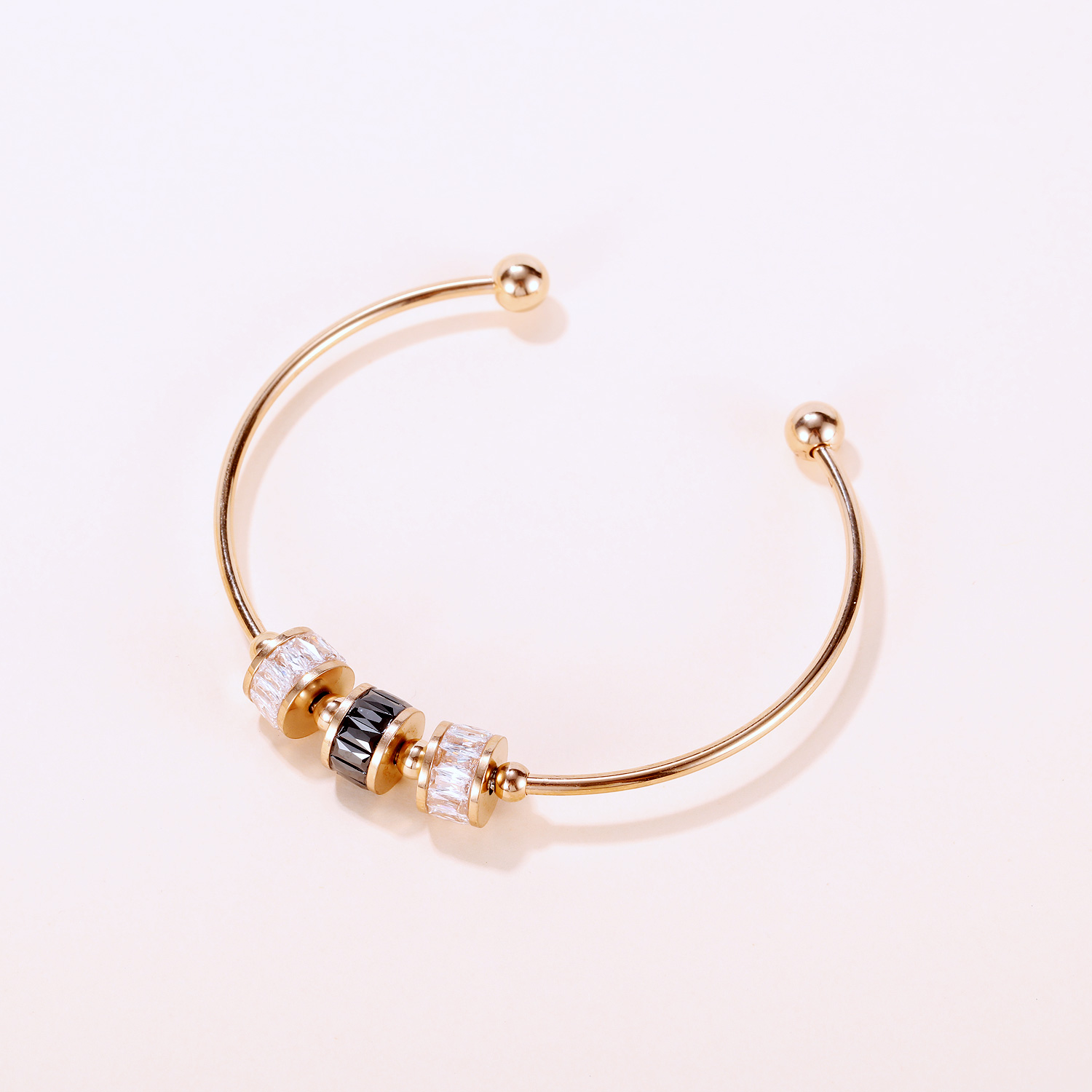 Stainless Steel Rose Gold Bracelet