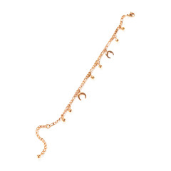 The Gold Moon Anklet